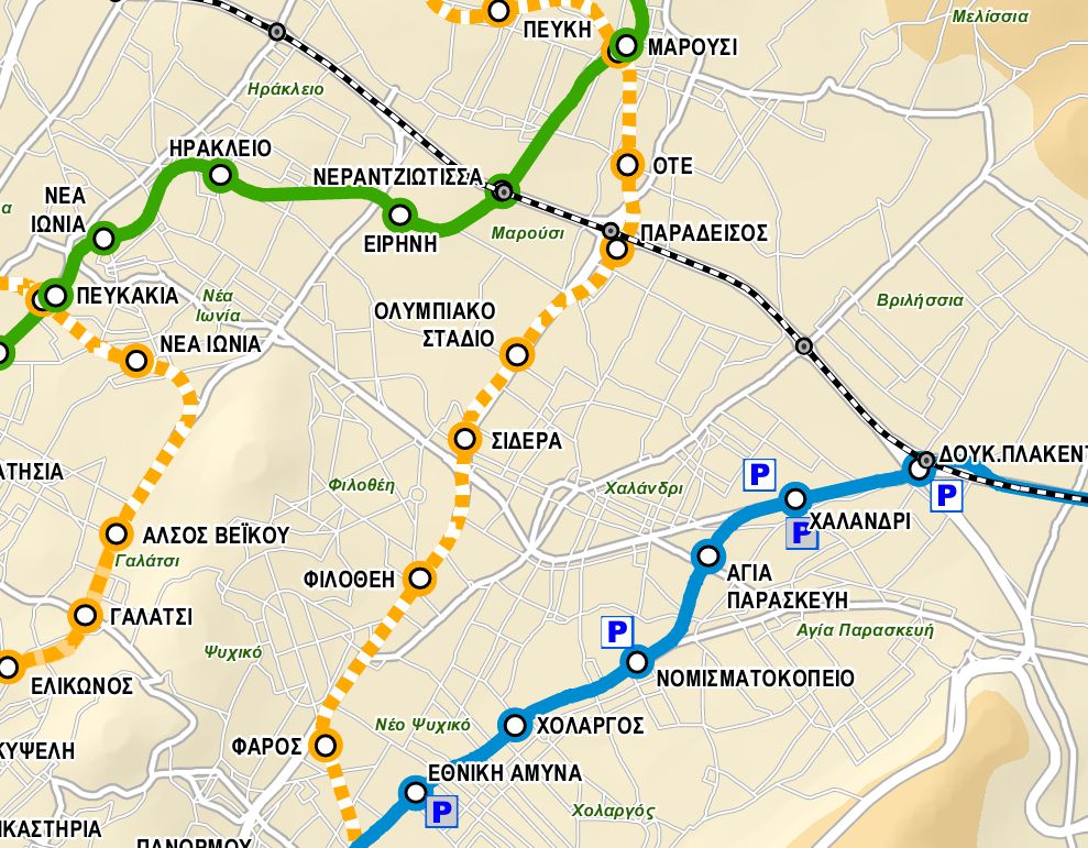 πέκταση της γραμμής 4 προς Μαρούσι – Λυκόβρυση 